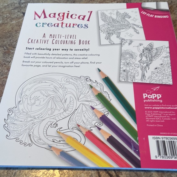 Magical creatures New colouring book - Picture 2 of 5